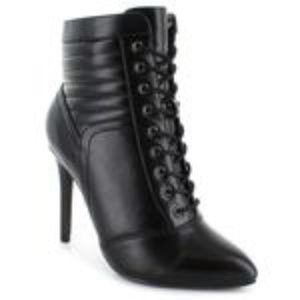 New Sexy Black Wide Width Booties